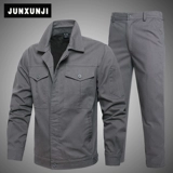 Демисезонный хлопковый износостойкий комбинезон, с вышивкой