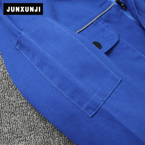 Демисезонный лонгслив, комбинезон, хлопковый износостойкий комплект, рабочая одежда, увеличенная толщина, делается под заказ