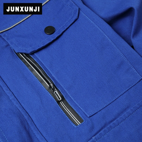 Демисезонный лонгслив, комбинезон, хлопковый износостойкий комплект, рабочая одежда, увеличенная толщина, делается под заказ