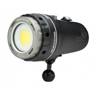LIGHT MOTION SOLA VIDEO PRO 9600 Dive Photography Focus Light Contains Ball Head