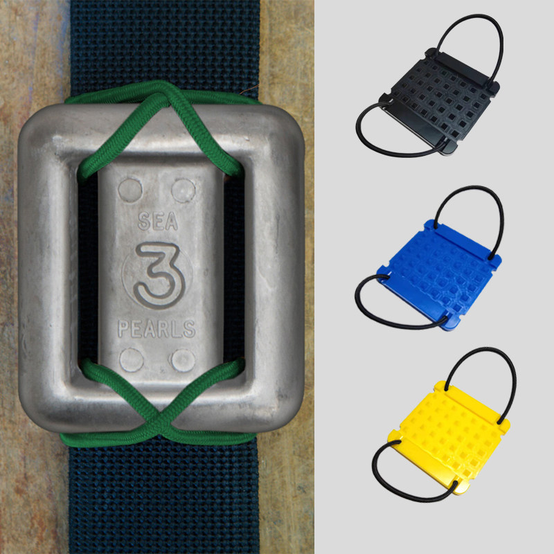 Diving equipment DIY quick release counterweight fixed lead block scuba technology diving installation board back fly BCD accessories dry suit suitable