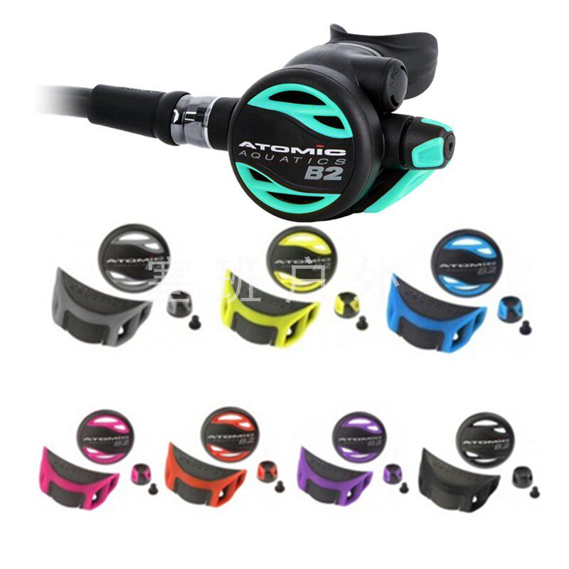 Atomic B2 Z2 Kit Suction Regulator Spare Secondary Head Replacement Protection Cover Color Shell Cover Bites Multicolored