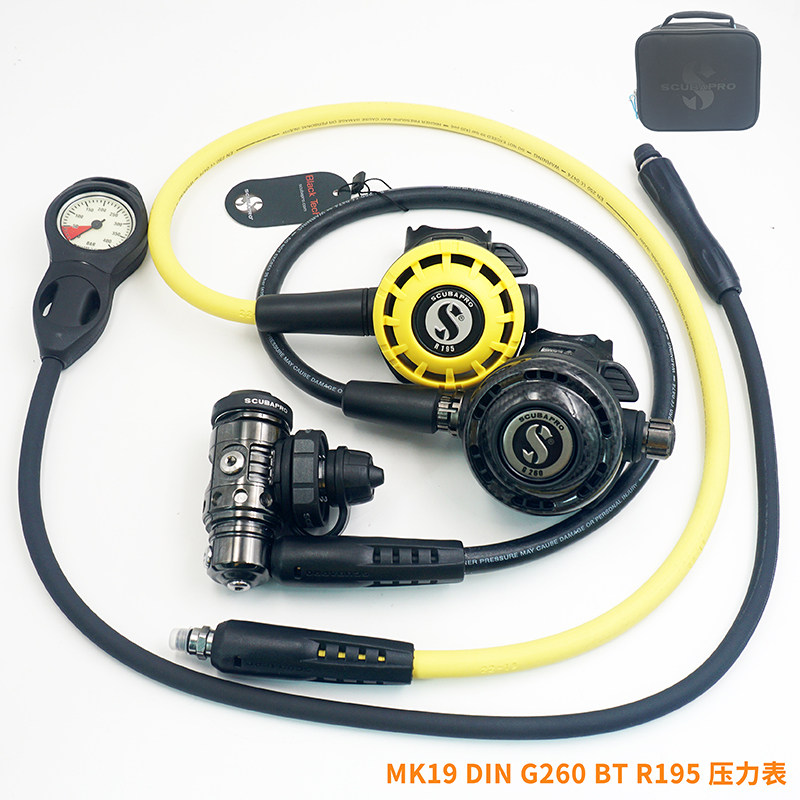 Scubapro MK19 EVO G260 BT CARBON carbon fiber dive regulator technology submersible equipment