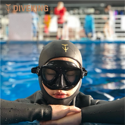 DIVEKING free diving mask low volume FREEDIVE mask fishing and hunting deep diving snorkeling mask