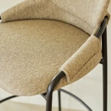 Hokeson Bar Стул Light Luxury Home Nordic Bar Stool Bar Стул современный простой креативный Backrest Bar Stool