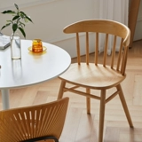 Стульчик для кормления из натурального дерева, кресло для отдыха для домашнего использования