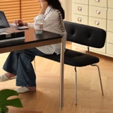 Hokeson Nordic Designer кожаная скамейка дома ретро из нержавеющая сталь