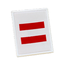 Two stripes one stripe squad leader squadron leader three stripes armband primary school student armband chest badge armband badge customization