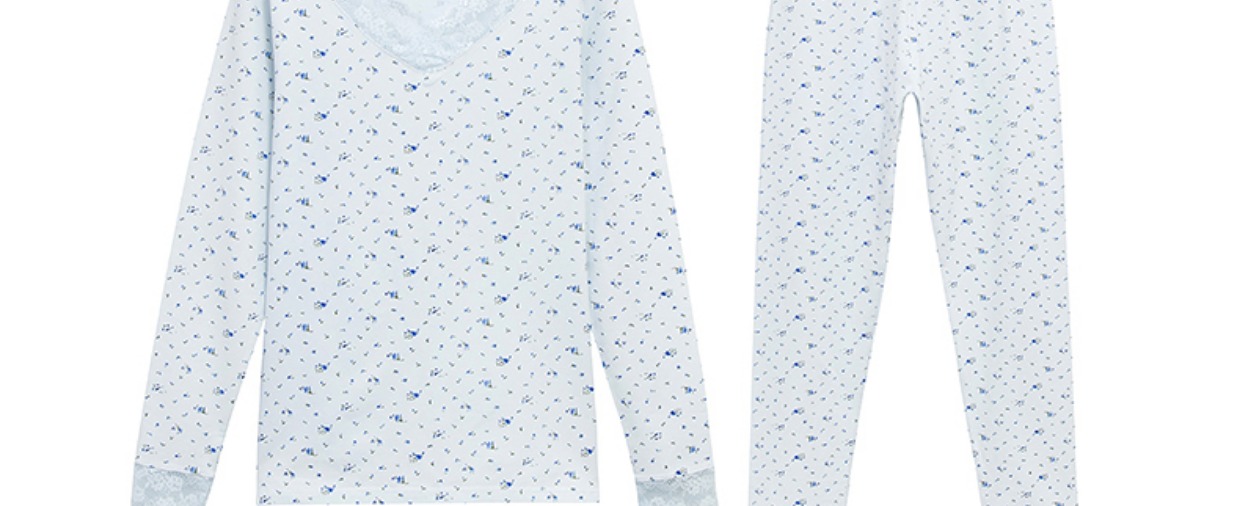 Quần áo cotton mùa thu quần dài quần lót nhiệt nữ cotton áo len nữ sinh viên mỏng phần cotton mỏng phù hợp với kích thước lớn những kiểu đồ bộ đẹp