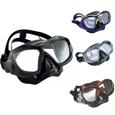 poseidon ThreeDee mask 3D poseidon diving mask double lens can be equipped with myopia film