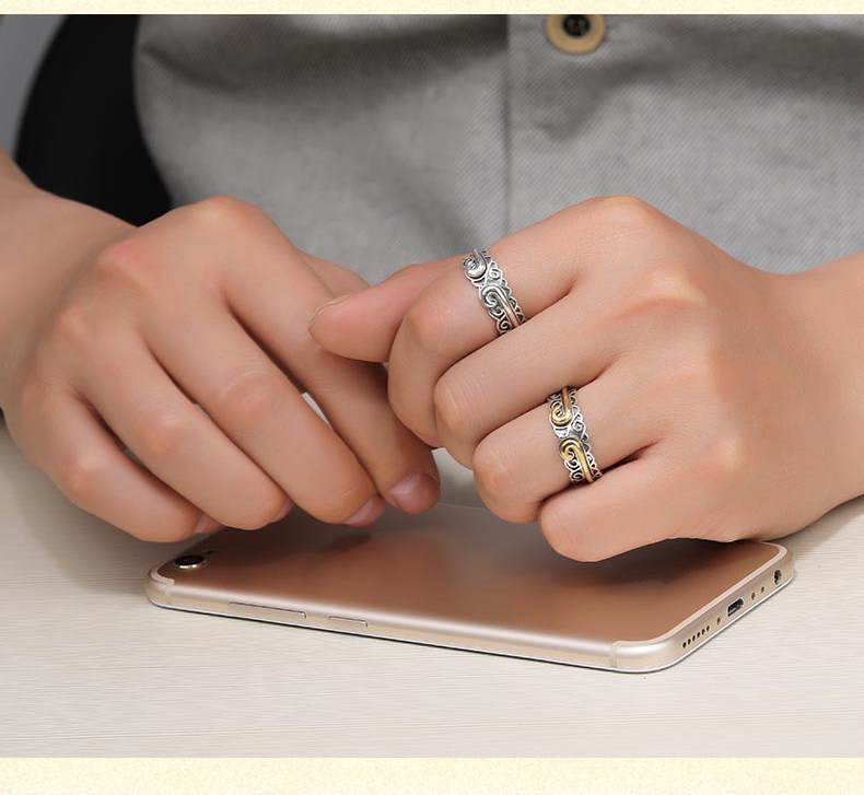 Bague homme en Argenterie - Ref 3088608 Image 12