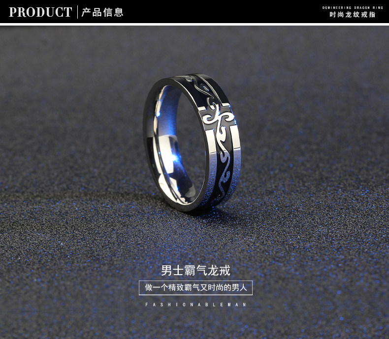 Bague homme en Acier au titane - Ref 3086997 Image 24