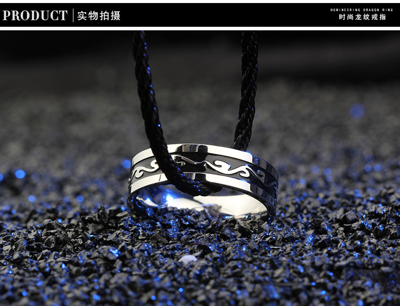 Bague homme en Acier au titane - Ref 3086997 Image 15