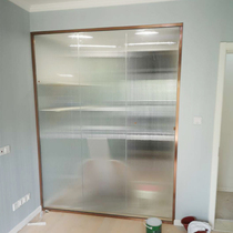 Nordic light luxury Changhong glass screen entrance entrance living room blocking light transmission net red restaurant partition wall