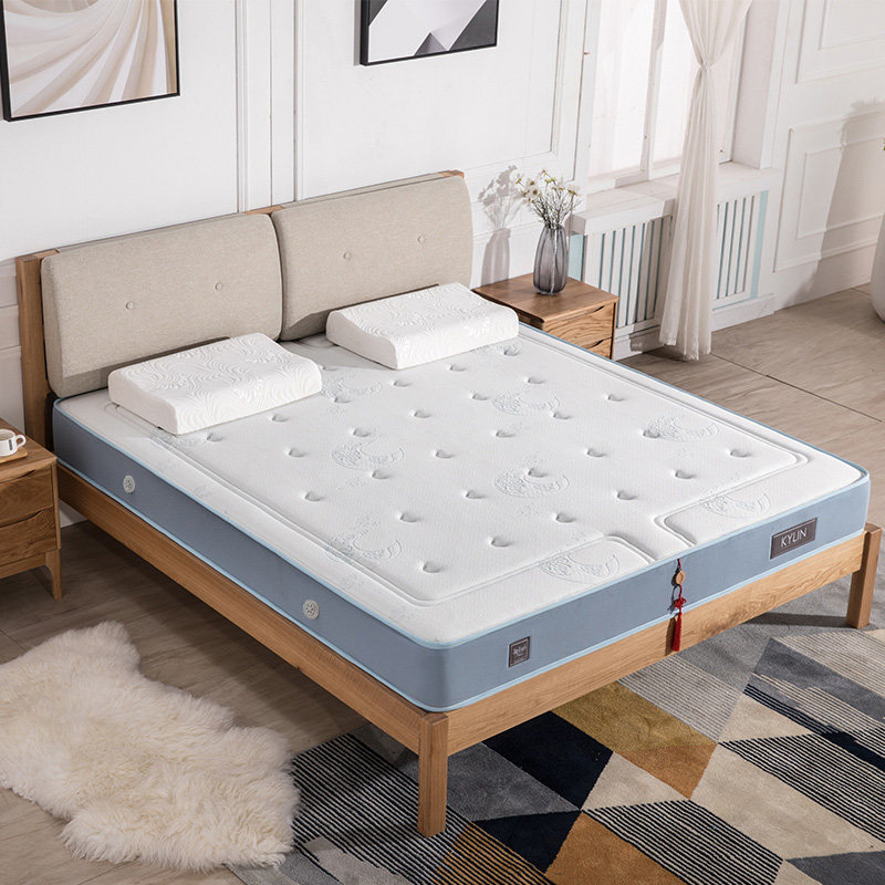 Kirin natural latex mattress spring jute brown pad sponge Simmons double 1 8m1 5m dual-use Langyue