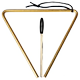 8/10/12 inch triangle bell percussion instrument for primary school students