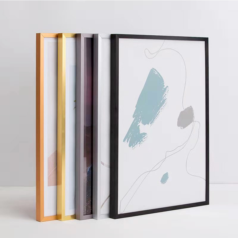 Aluminum Alloy Photo Frame Wall-Mounted A4 Picture Frame for Framing A3 Puzzles, A2 Calligraphy and Paintings, Business License Frame Aluminum Alloy Photo Frame Wall-Mounted A4 Picture Frame for Framing A3 Puzzles, A2 Calligraphy and Paintings, Business License Frame