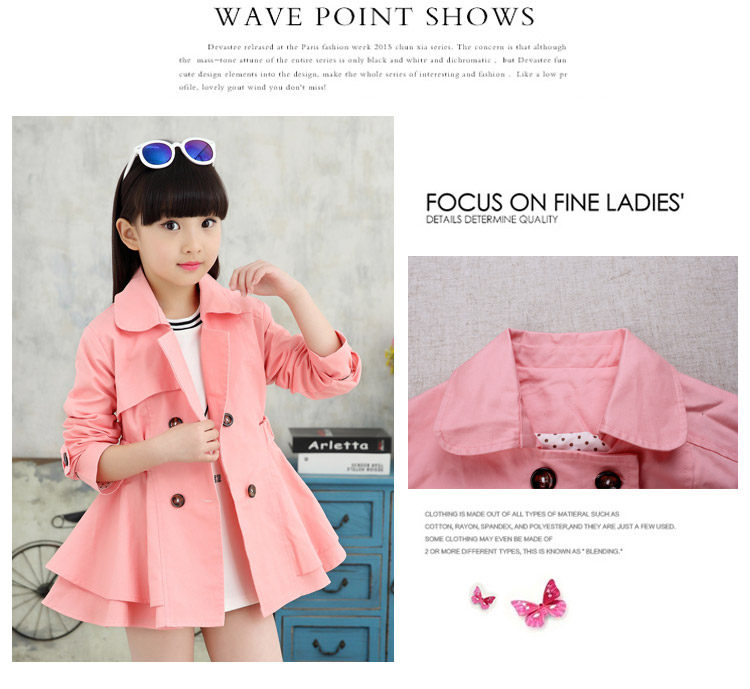 Manteau pour fille - Ref 2162952 Image 30