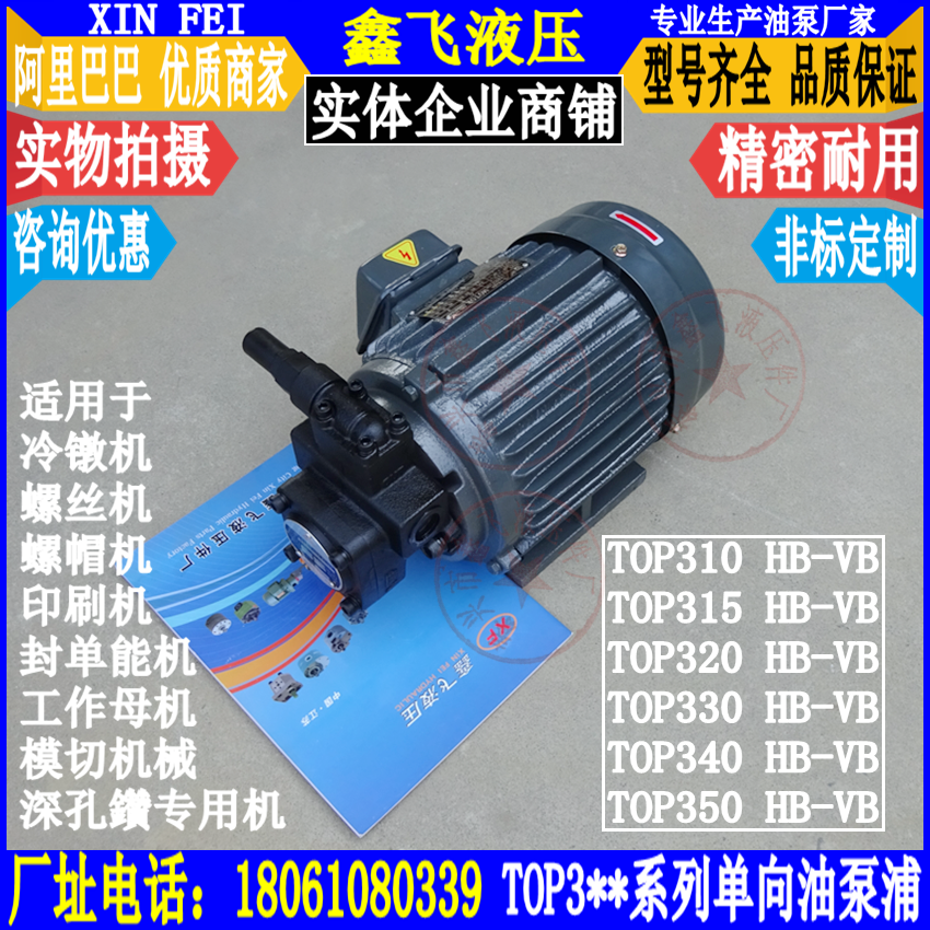 TOP310 TOP310 TOP315 TOP315 TOP330 TOP340 TOP350 TOP350 TOP350 cycloidal lube pump HB-VB