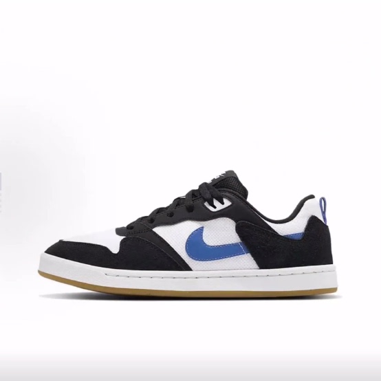 Nike Sb Alleyoop Suede "White Team Royal" Low-Top Sneakers for Men