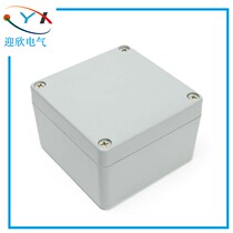 120 * 120 * 82 cast aluminium waterproof case aluminium junction box square cast aluminium shell meter box