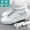Giày vải đế bệt đế thấp Phiên bản Hàn Quốc của giày trắng nữ 2018 mùa thu đông bằng phẳng giày bitis nữ