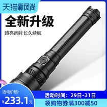 Shenhuo super light flashlight P90 high-power ultra-bright household outdoor military lighting special long-range Y12 searchlight