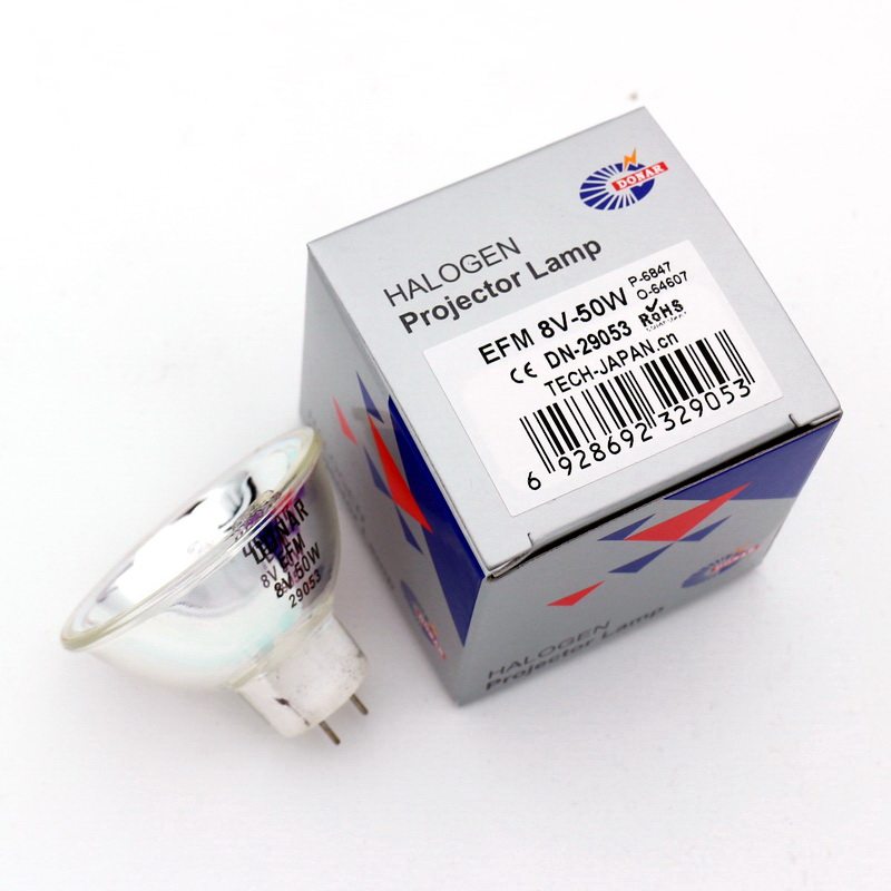 EFM 64607 8V50W halogen cup lamp covinification MK3 Enzyme Marker Microscope Light Source Bulb 8V