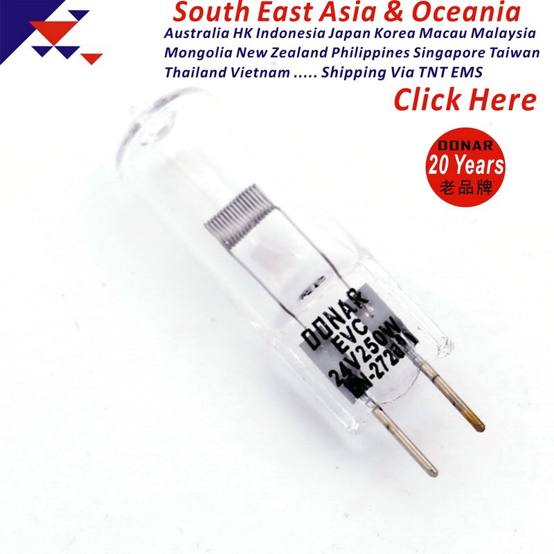 EVC 24V250W halogen lamp beads HLX 64657 slide projector projector microscope operating room shadowless bulb