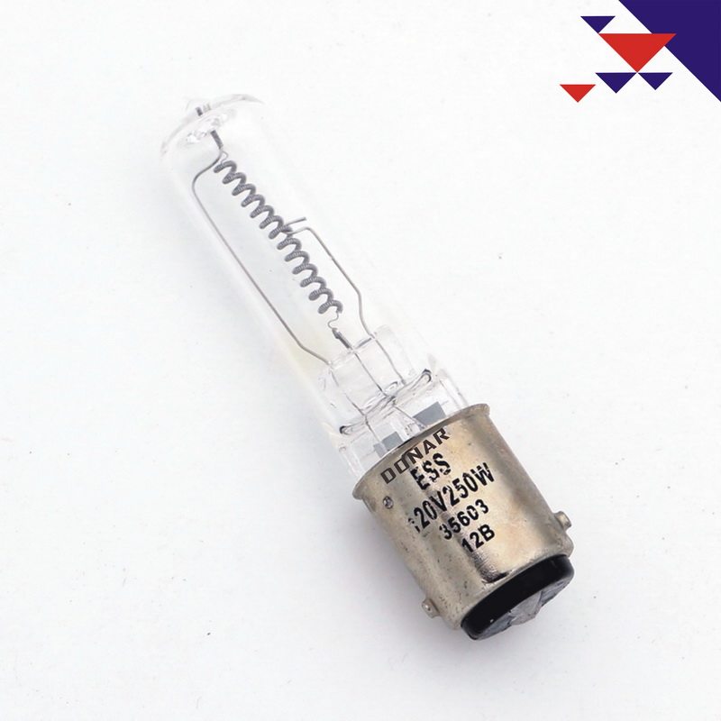 ESS 120V250W bayonet halogen lamp pearl BA15D film and TV photographic styling contour lamp halogen tungsten bulb 120V