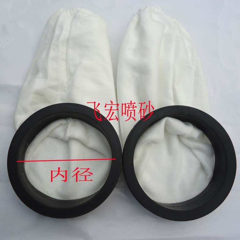 Manual box sandblasting machine special sandblasting sleeve 4 inch 5 inch 6 inch 8 inch dust-proof glove elastic card groove guard