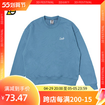 SLAMBLE autumn round collar full cotton woolen sweatshirt male and female lovers hooded cardiovert blouses undershirt loose tide cards