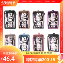 SLAMBLE FULL LEATHER PU WATERPROOF SHOES BAG SNEAKERS BAG NYLON CONTAINING BAG SWIMMING BAG SHOES BAG BASKET SNEAKERS BAG