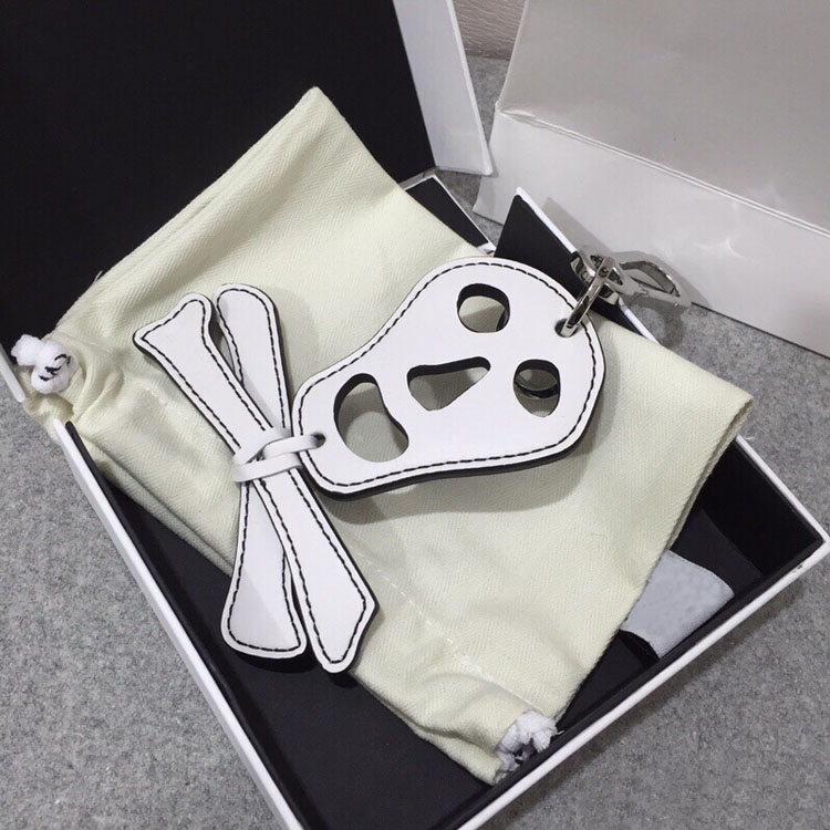 Ladies cute boutique leather pendant keychain bag pendant creative car cartoon big bag pendant handmade custom