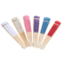 Medium retro style lace lace bamboo fan reinforced European style womens dance small folding fan