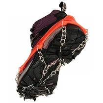 Mountaineering outdoor non-slip shoe covers simple manganese steel spot teeth snow ice grip 8 snow claws crampons rock climbing equipment