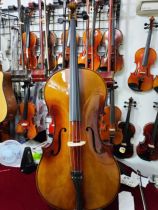 Rental of 3 or 4 cellos starts at NT$690 and then adds NT$1 per day. For example renting for 1 day is NT$690 and renting 2 days is NT$691.