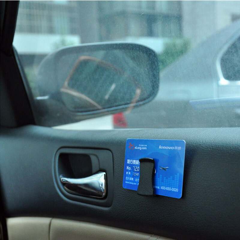 Car Card Clip Car Creative Hook In-car Multifunction Adhesive Note Clip clip Clip Pair Device Hook to device