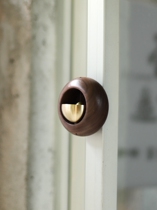 Small round egg doorbell Wind bell Japanese style open door Prompt pendant door hanging bell Bell Decoration Creative Birthday Gift Gift