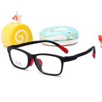 Children training cover glasses Childrens glasses frame TR90 mirror glasses for male and female students far sight weak light astigmatism ultra-light