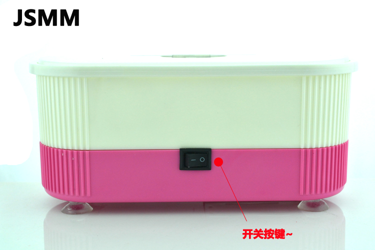 Máy làm sạch Sonic Sonic Vệ sinh gia dụng Kính lau khung kính Trang sức có thể rửa được - Kính gọng kính tròn