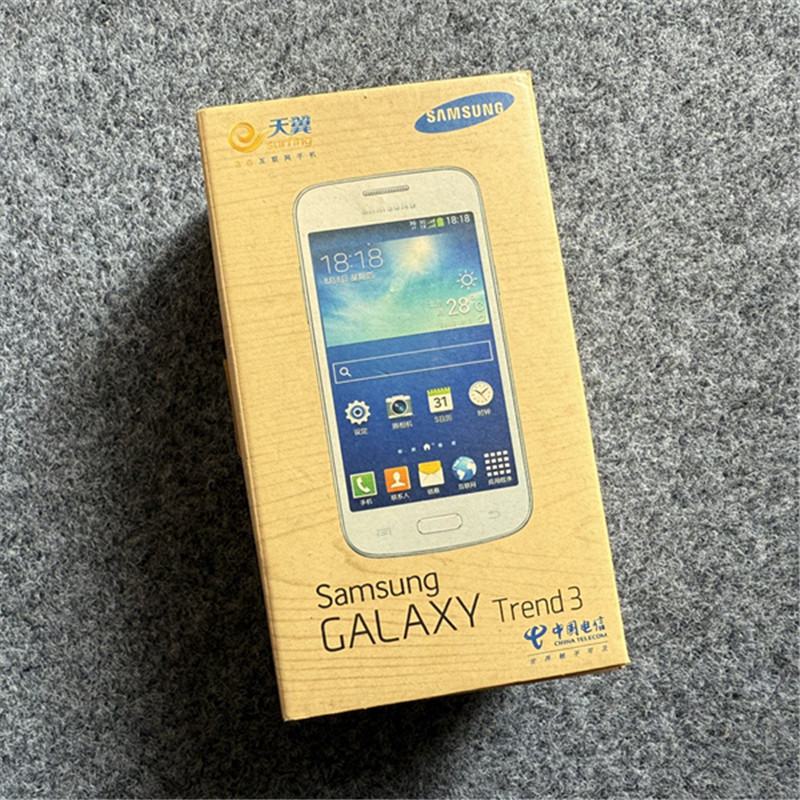 In Stock Samsung G3509I Telecom 3g Mobile Phone 4.3inch Screen Galaxy Trend3 Android 4.3 Collectible Phone