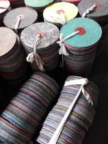 Glue pressure cloth wheel adhesive diamond sand cloth wheel without leather polished high-pressure cloth wheel 150200250300350 * 50