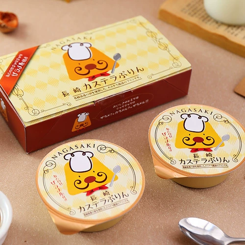 *Golden Awards Dessert*Япония импортировал нагасаки торт Maeda Caramel Puding Jelly Jell