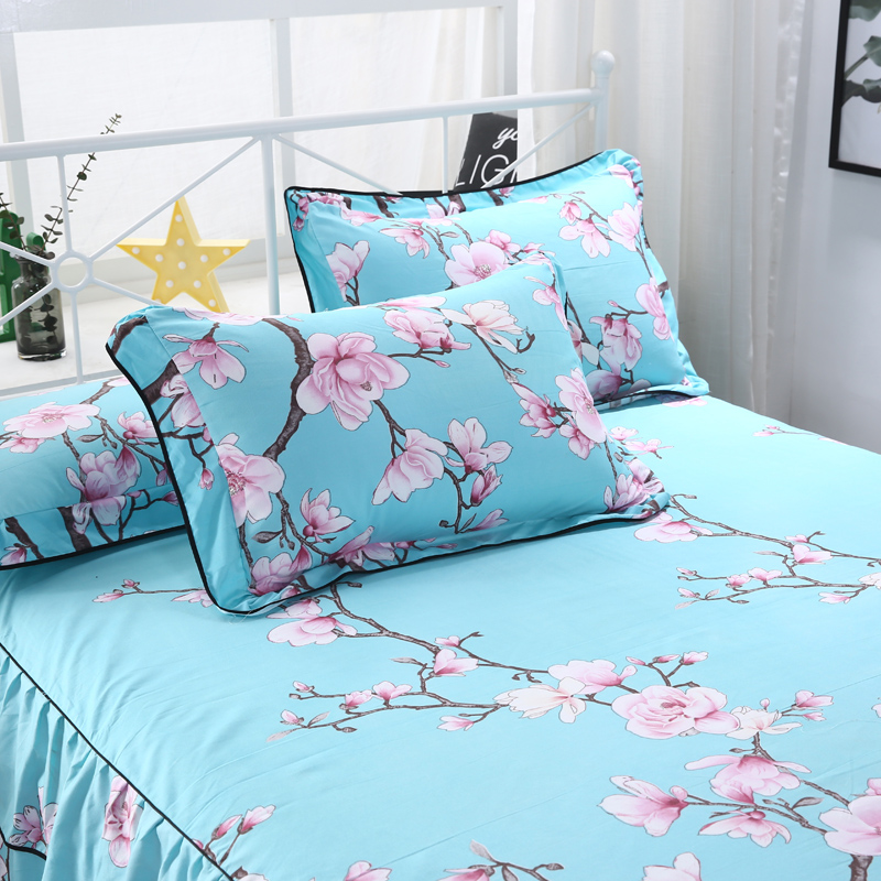 In bông gối cặp 48 * 74cm bông twill gối bộ duy nhất sinh viên áo gối