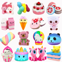 squishy slow rebound pinch music simulation fruit fake cake bread children decompression tremble toy