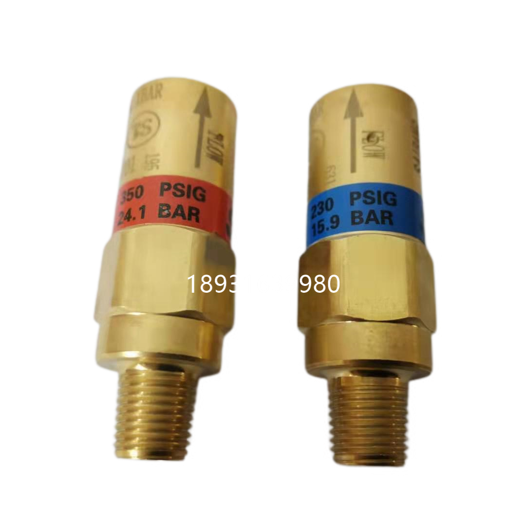 Dewar bottle accessories liquid oxygen liquid nitrogen filling bursting disc stop valve repair kit high pressure and low pressure Danyang Saibang safety valve