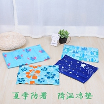 Summer pet heatstroke prevention and cooling cat dog ice mat summer pet gel mat dog mat cool mat