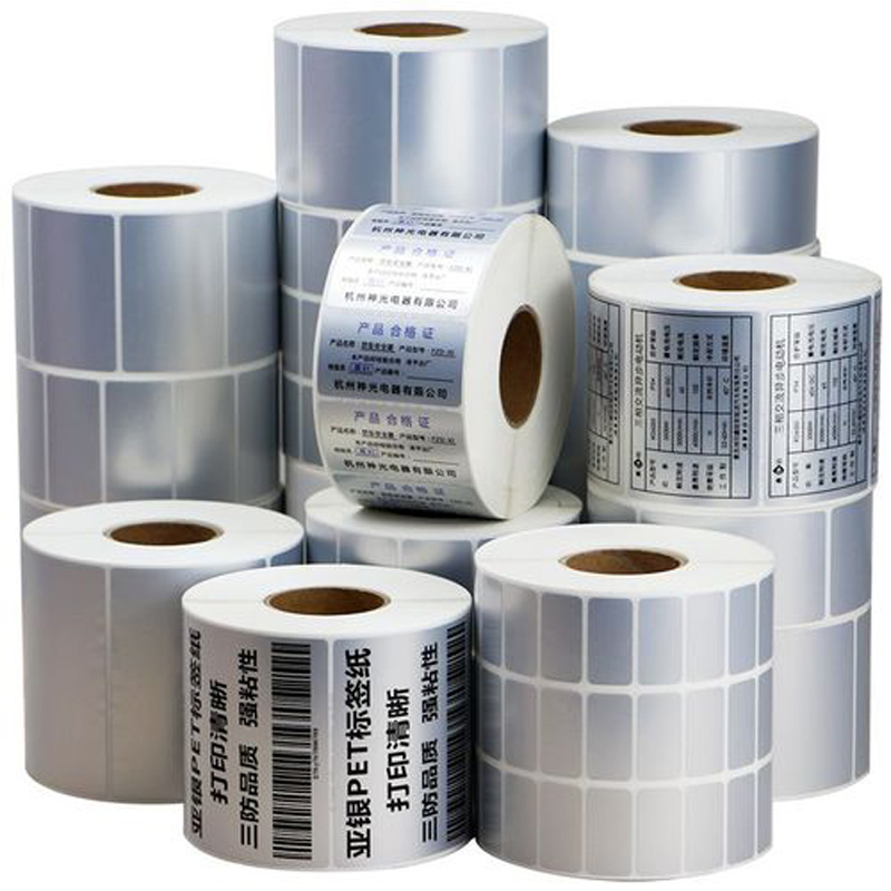 PET matt silver label paper subwaterproof adhesive paper 80 70 70 50 50 40 30 10 10 10 hot sell-Taobao