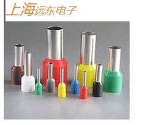 VE1008 European terminal cold press pin tube type terminal block copper nose E1008 pin type terminal